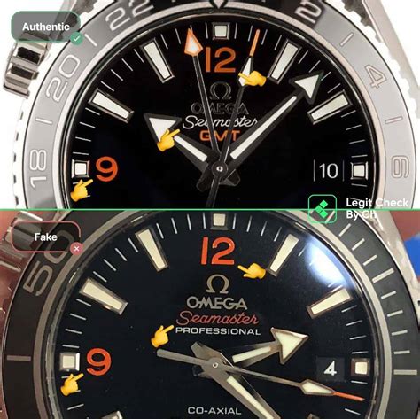 omega seamaster planet ocean deep black fake|omega planet ocean real vs vertical.